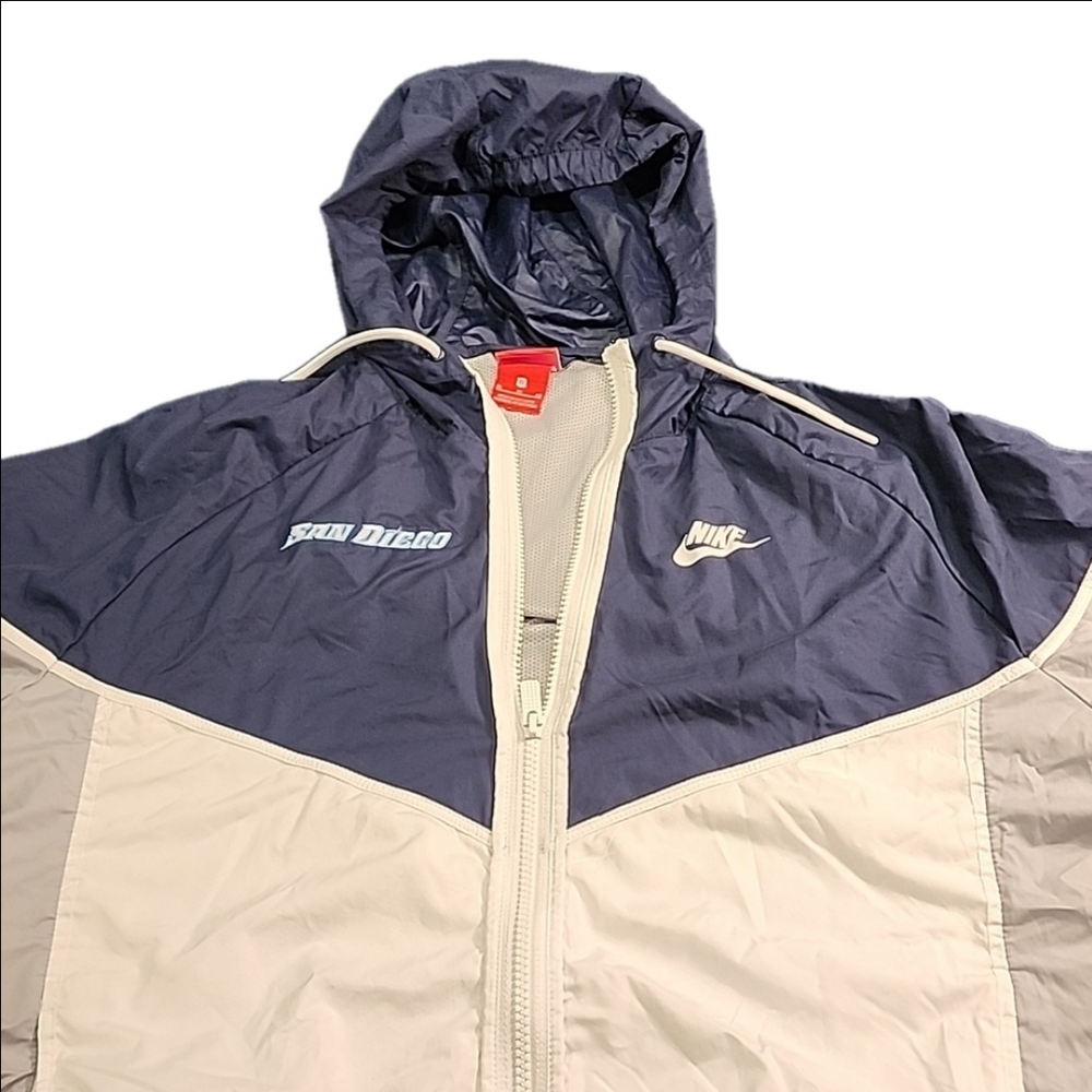 Nike wind breaker San Diego embroidery